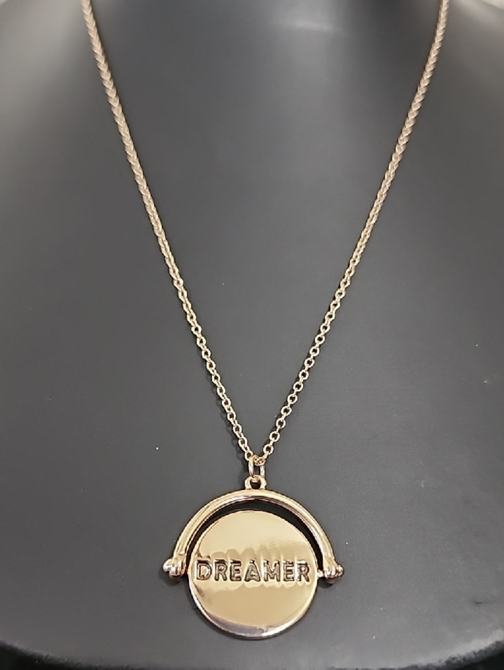 Dreamer Gold Pendant Necklace - Women Jewelry